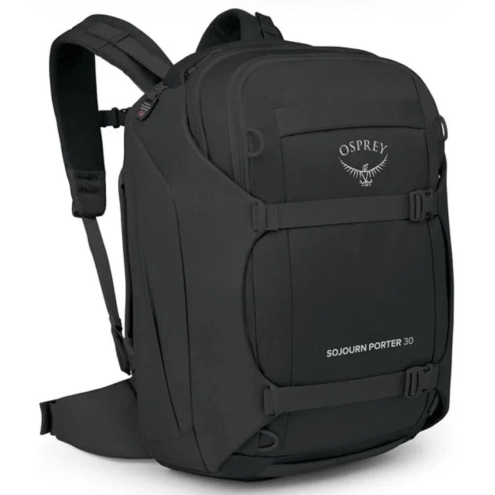 Osprey Sojourn Porter 30L Travel Backpack Carry On Black NWT